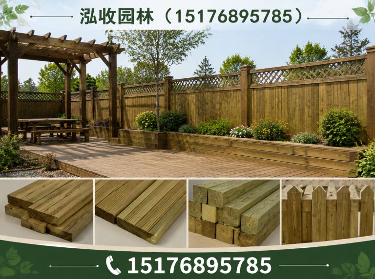 宜春京津冀防腐木工程展示图